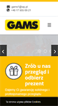 Mobile Screenshot of gams.com.pl